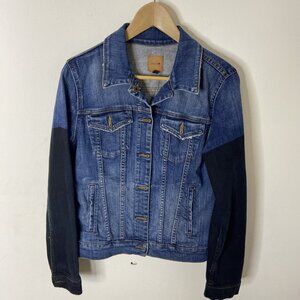 Joe’s Woman Small 2 Tone Denim Snap Button Denim Jean Jacket Joes